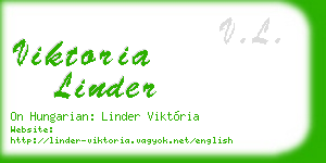 viktoria linder business card