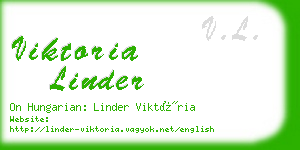 viktoria linder business card